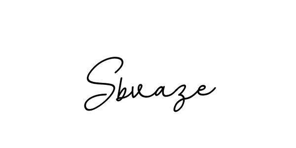Create a beautiful signature design for name Sbvaze. With this signature (BallpointsItalic-DORy9) fonts, you can make a handwritten signature for free. Sbvaze signature style 11 images and pictures png