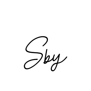 Make a beautiful signature design for name Sby. Use this online signature maker to create a handwritten signature for free. Sby signature style 11 images and pictures png