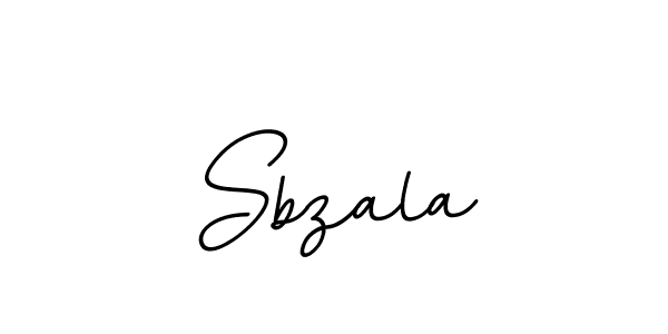 Use a signature maker to create a handwritten signature online. With this signature software, you can design (BallpointsItalic-DORy9) your own signature for name Sbzala. Sbzala signature style 11 images and pictures png