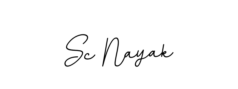 The best way (BallpointsItalic-DORy9) to make a short signature is to pick only two or three words in your name. The name Sc Nayak include a total of six letters. For converting this name. Sc Nayak signature style 11 images and pictures png