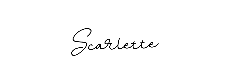 Make a beautiful signature design for name Scarlette. Use this online signature maker to create a handwritten signature for free. Scarlette signature style 11 images and pictures png