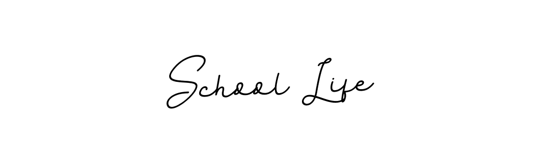 Also we have School Life name is the best signature style. Create professional handwritten signature collection using BallpointsItalic-DORy9 autograph style. School Life signature style 11 images and pictures png
