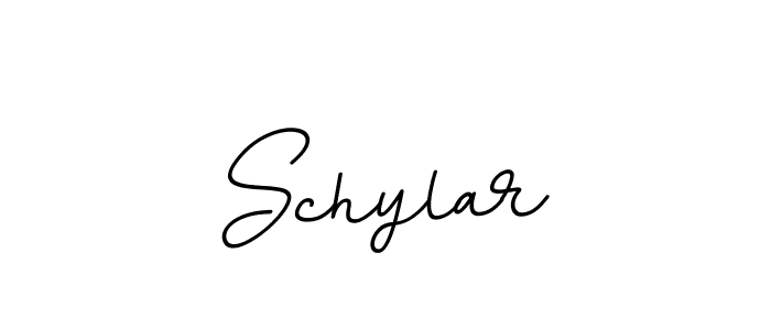 Use a signature maker to create a handwritten signature online. With this signature software, you can design (BallpointsItalic-DORy9) your own signature for name Schylar. Schylar signature style 11 images and pictures png