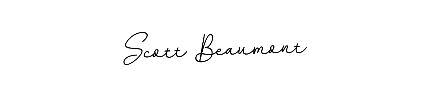 Design your own signature with our free online signature maker. With this signature software, you can create a handwritten (BallpointsItalic-DORy9) signature for name Scott Beaumont. Scott Beaumont signature style 11 images and pictures png