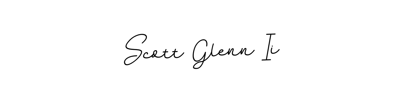 Create a beautiful signature design for name Scott Glenn Ii. With this signature (BallpointsItalic-DORy9) fonts, you can make a handwritten signature for free. Scott Glenn Ii signature style 11 images and pictures png