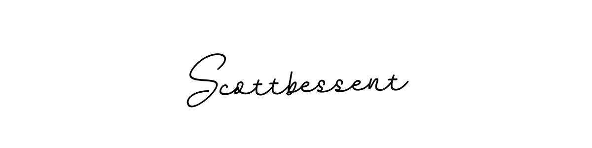It looks lik you need a new signature style for name Scottbessent. Design unique handwritten (BallpointsItalic-DORy9) signature with our free signature maker in just a few clicks. Scottbessent signature style 11 images and pictures png