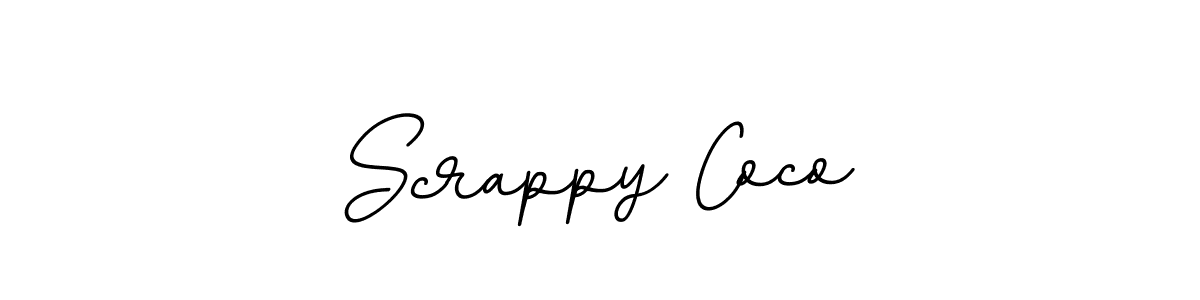 This is the best signature style for the Scrappy Coco name. Also you like these signature font (BallpointsItalic-DORy9). Mix name signature. Scrappy Coco signature style 11 images and pictures png