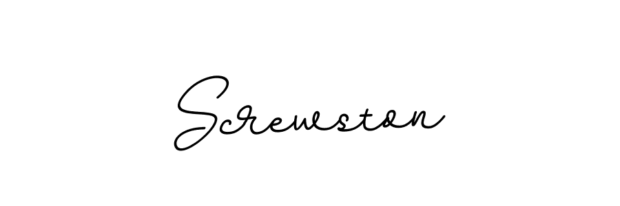 Similarly BallpointsItalic-DORy9 is the best handwritten signature design. Signature creator online .You can use it as an online autograph creator for name Screwston. Screwston signature style 11 images and pictures png