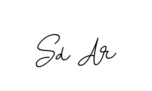Sd Ar stylish signature style. Best Handwritten Sign (BallpointsItalic-DORy9) for my name. Handwritten Signature Collection Ideas for my name Sd Ar. Sd Ar signature style 11 images and pictures png