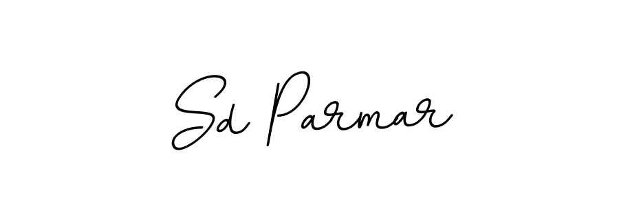 You should practise on your own different ways (BallpointsItalic-DORy9) to write your name (Sd Parmar) in signature. don't let someone else do it for you. Sd Parmar signature style 11 images and pictures png