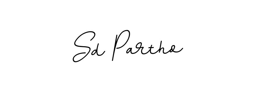 Also we have Sd Partho name is the best signature style. Create professional handwritten signature collection using BallpointsItalic-DORy9 autograph style. Sd Partho signature style 11 images and pictures png