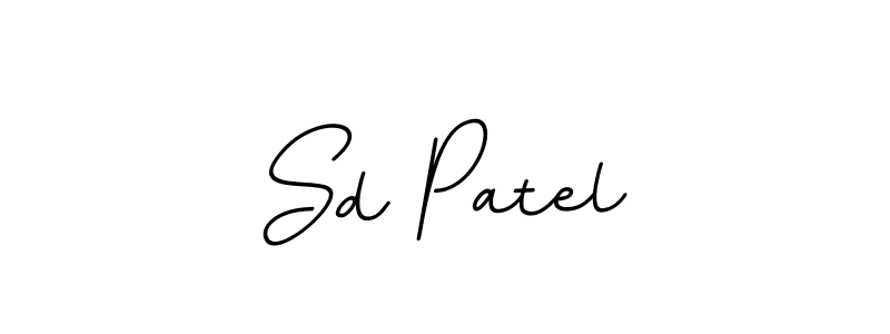 You should practise on your own different ways (BallpointsItalic-DORy9) to write your name (Sd Patel) in signature. don't let someone else do it for you. Sd Patel signature style 11 images and pictures png