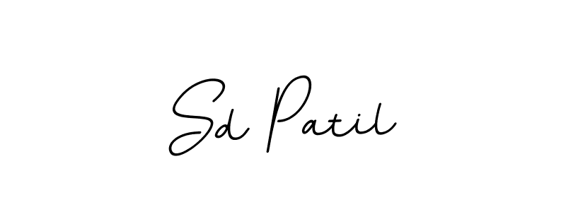 The best way (BallpointsItalic-DORy9) to make a short signature is to pick only two or three words in your name. The name Sd Patil include a total of six letters. For converting this name. Sd Patil signature style 11 images and pictures png