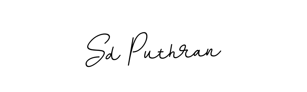 It looks lik you need a new signature style for name Sd Puthran. Design unique handwritten (BallpointsItalic-DORy9) signature with our free signature maker in just a few clicks. Sd Puthran signature style 11 images and pictures png