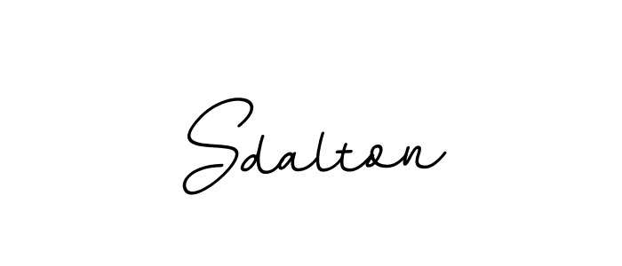 The best way (BallpointsItalic-DORy9) to make a short signature is to pick only two or three words in your name. The name Sdalton include a total of six letters. For converting this name. Sdalton signature style 11 images and pictures png