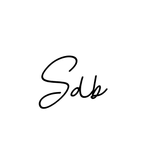 How to make Sdb name signature. Use BallpointsItalic-DORy9 style for creating short signs online. This is the latest handwritten sign. Sdb signature style 11 images and pictures png