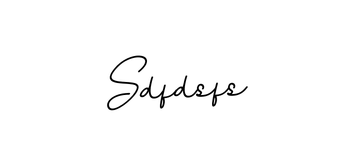Use a signature maker to create a handwritten signature online. With this signature software, you can design (BallpointsItalic-DORy9) your own signature for name Sdfdsfs. Sdfdsfs signature style 11 images and pictures png