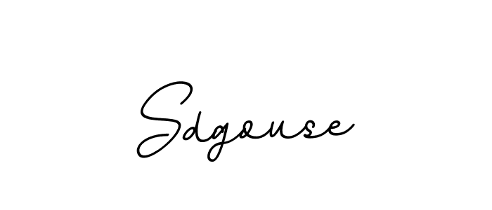 Design your own signature with our free online signature maker. With this signature software, you can create a handwritten (BallpointsItalic-DORy9) signature for name Sdgouse. Sdgouse signature style 11 images and pictures png