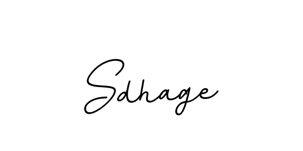 The best way (BallpointsItalic-DORy9) to make a short signature is to pick only two or three words in your name. The name Sdhage include a total of six letters. For converting this name. Sdhage signature style 11 images and pictures png