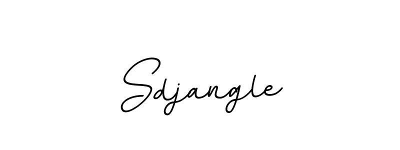 Design your own signature with our free online signature maker. With this signature software, you can create a handwritten (BallpointsItalic-DORy9) signature for name Sdjangle. Sdjangle signature style 11 images and pictures png
