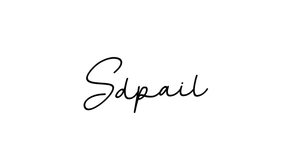 How to make Sdpail name signature. Use BallpointsItalic-DORy9 style for creating short signs online. This is the latest handwritten sign. Sdpail signature style 11 images and pictures png