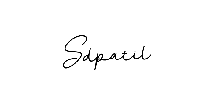 Make a beautiful signature design for name Sdpatil. With this signature (BallpointsItalic-DORy9) style, you can create a handwritten signature for free. Sdpatil signature style 11 images and pictures png