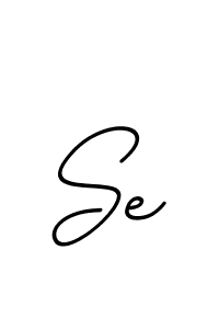 Make a beautiful signature design for name Se. With this signature (BallpointsItalic-DORy9) style, you can create a handwritten signature for free. Se signature style 11 images and pictures png