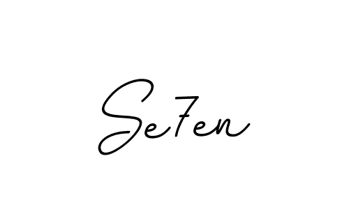 How to make Se7en name signature. Use BallpointsItalic-DORy9 style for creating short signs online. This is the latest handwritten sign. Se7en signature style 11 images and pictures png