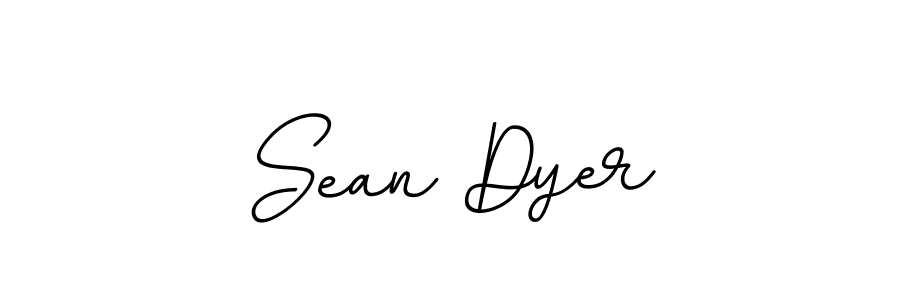 Use a signature maker to create a handwritten signature online. With this signature software, you can design (BallpointsItalic-DORy9) your own signature for name Sean Dyer. Sean Dyer signature style 11 images and pictures png