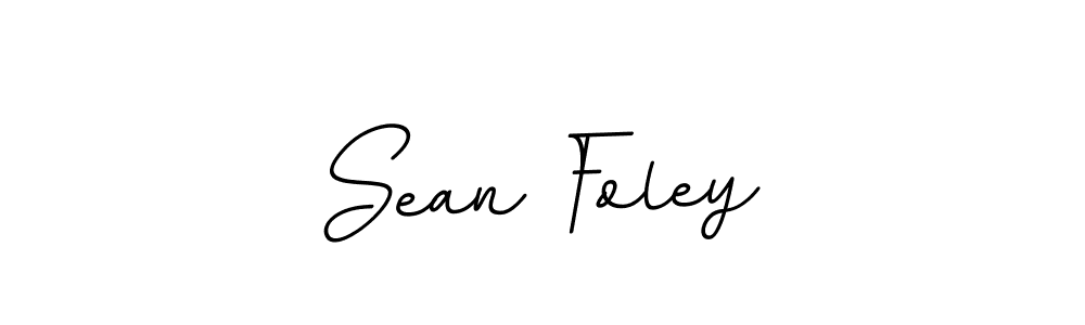 Make a beautiful signature design for name Sean Foley. With this signature (BallpointsItalic-DORy9) style, you can create a handwritten signature for free. Sean Foley signature style 11 images and pictures png