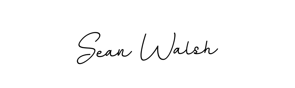 Create a beautiful signature design for name Sean Walsh. With this signature (BallpointsItalic-DORy9) fonts, you can make a handwritten signature for free. Sean Walsh signature style 11 images and pictures png