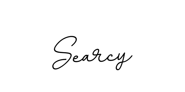 You should practise on your own different ways (BallpointsItalic-DORy9) to write your name (Searcy) in signature. don't let someone else do it for you. Searcy signature style 11 images and pictures png