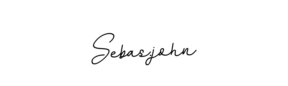 Sebas.john stylish signature style. Best Handwritten Sign (BallpointsItalic-DORy9) for my name. Handwritten Signature Collection Ideas for my name Sebas.john. Sebas.john signature style 11 images and pictures png