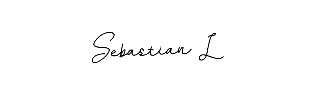 Make a beautiful signature design for name Sebastian L. With this signature (BallpointsItalic-DORy9) style, you can create a handwritten signature for free. Sebastian L signature style 11 images and pictures png