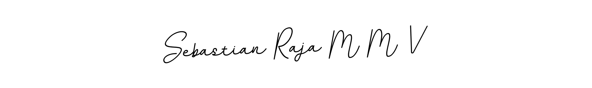 How to Draw Sebastian Raja M M V signature style? BallpointsItalic-DORy9 is a latest design signature styles for name Sebastian Raja M M V. Sebastian Raja M M V signature style 11 images and pictures png