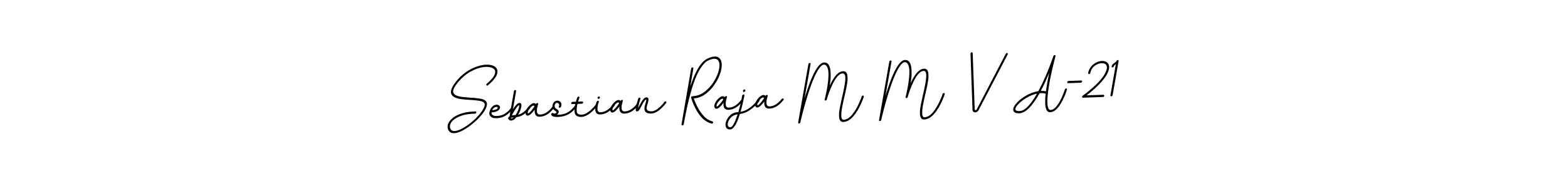 Once you've used our free online signature maker to create your best signature BallpointsItalic-DORy9 style, it's time to enjoy all of the benefits that Sebastian Raja M M V A-21 name signing documents. Sebastian Raja M M V A-21 signature style 11 images and pictures png