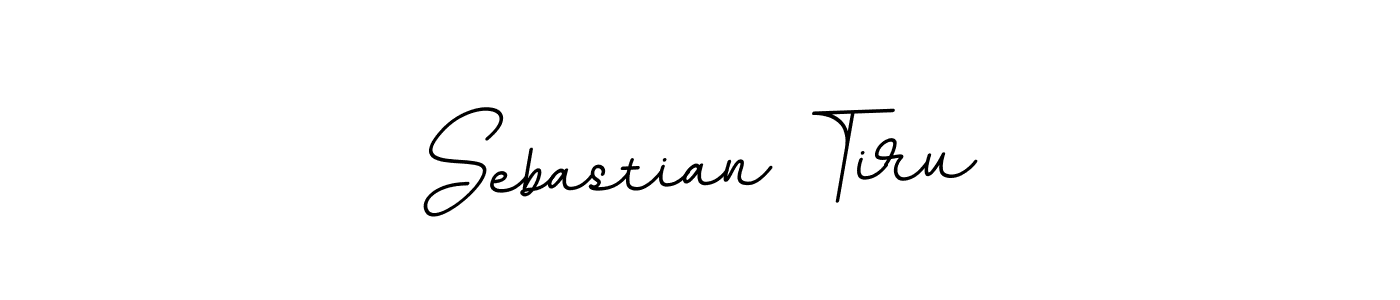 Make a beautiful signature design for name Sebastian Tiru. With this signature (BallpointsItalic-DORy9) style, you can create a handwritten signature for free. Sebastian Tiru signature style 11 images and pictures png