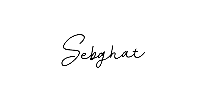 Design your own signature with our free online signature maker. With this signature software, you can create a handwritten (BallpointsItalic-DORy9) signature for name Sebghat. Sebghat signature style 11 images and pictures png