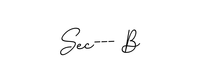 This is the best signature style for the Sec--- B name. Also you like these signature font (BallpointsItalic-DORy9). Mix name signature. Sec--- B signature style 11 images and pictures png