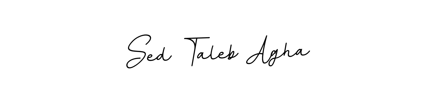 Here are the top 10 professional signature styles for the name Sed Taleb Agha. These are the best autograph styles you can use for your name. Sed Taleb Agha signature style 11 images and pictures png