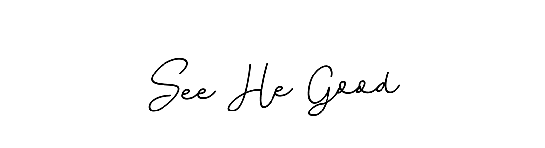 Also You can easily find your signature by using the search form. We will create See He Good name handwritten signature images for you free of cost using BallpointsItalic-DORy9 sign style. See He Good signature style 11 images and pictures png