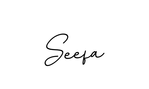 Create a beautiful signature design for name Seefa. With this signature (BallpointsItalic-DORy9) fonts, you can make a handwritten signature for free. Seefa signature style 11 images and pictures png