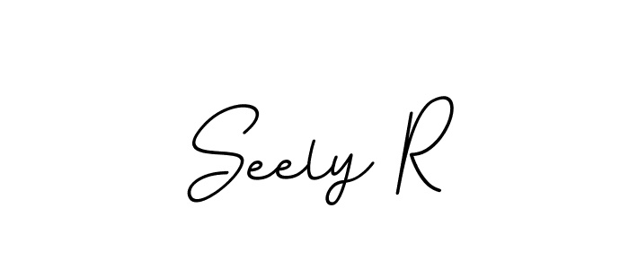 It looks lik you need a new signature style for name Seely R. Design unique handwritten (BallpointsItalic-DORy9) signature with our free signature maker in just a few clicks. Seely R signature style 11 images and pictures png
