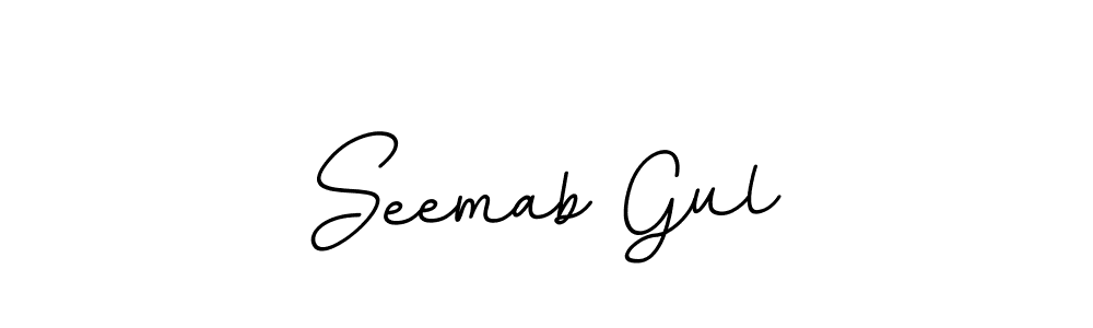 Make a beautiful signature design for name Seemab Gul. Use this online signature maker to create a handwritten signature for free. Seemab Gul signature style 11 images and pictures png