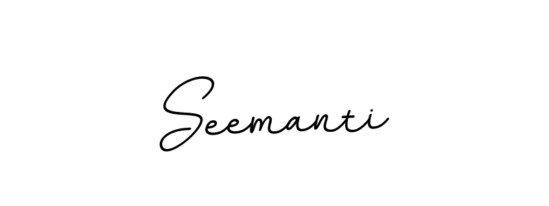 Seemanti stylish signature style. Best Handwritten Sign (BallpointsItalic-DORy9) for my name. Handwritten Signature Collection Ideas for my name Seemanti. Seemanti signature style 11 images and pictures png