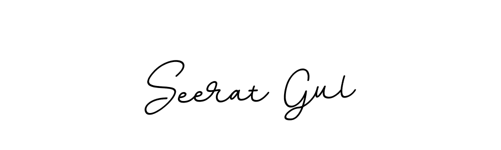 Design your own signature with our free online signature maker. With this signature software, you can create a handwritten (BallpointsItalic-DORy9) signature for name Seerat Gul. Seerat Gul signature style 11 images and pictures png