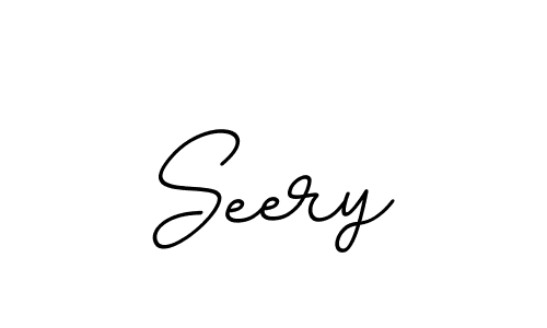 Use a signature maker to create a handwritten signature online. With this signature software, you can design (BallpointsItalic-DORy9) your own signature for name Seery. Seery signature style 11 images and pictures png