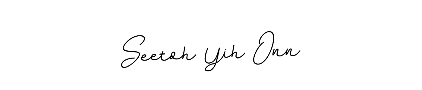 Also we have Seetoh Yih Onn name is the best signature style. Create professional handwritten signature collection using BallpointsItalic-DORy9 autograph style. Seetoh Yih Onn signature style 11 images and pictures png