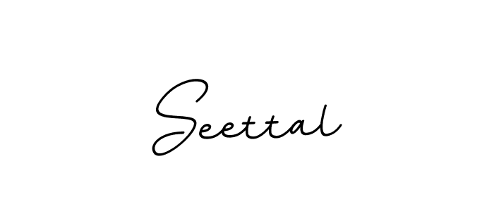 How to make Seettal name signature. Use BallpointsItalic-DORy9 style for creating short signs online. This is the latest handwritten sign. Seettal signature style 11 images and pictures png