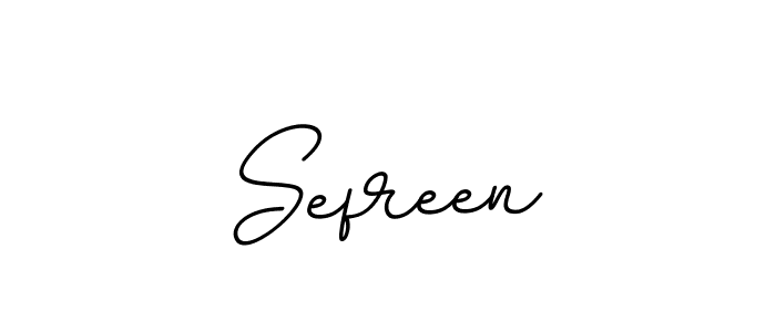 It looks lik you need a new signature style for name Sefreen. Design unique handwritten (BallpointsItalic-DORy9) signature with our free signature maker in just a few clicks. Sefreen signature style 11 images and pictures png